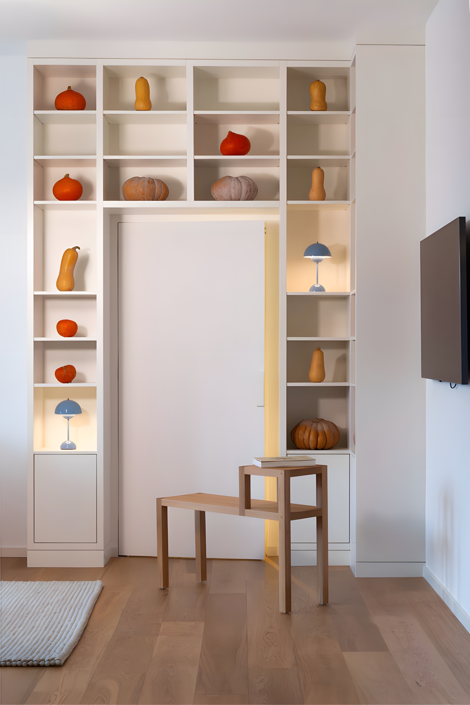 Bibliotheksregal — Ecke