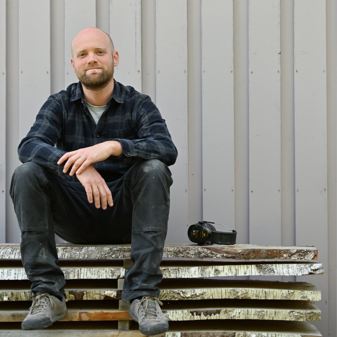 Marc Zimmerhackl, Schreinermeister der Schreinerei für Bad Tölz, im Gespräch